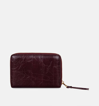 Laurent David Portemonnees Cognac/Bruin/Bordeaux