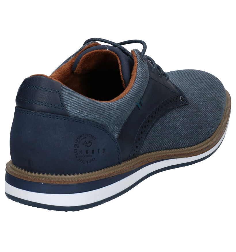 Sprox Chaussures à lacets en Bleu en simili cuir (292522)