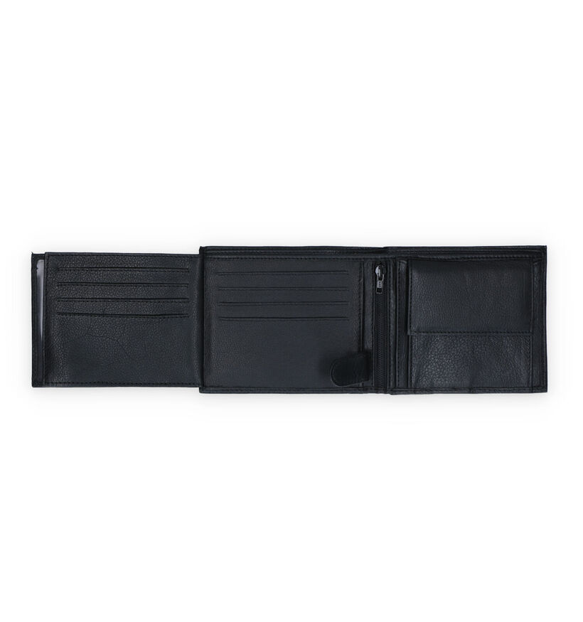 Euro-Leather Portefeuille en Noir pour hommes (365211)