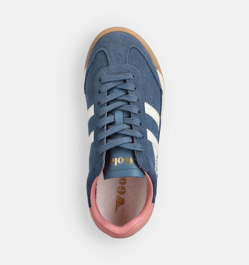 Gola Tornado Baskets casual en Blue pour femmes (360810) - pour semelles orthopédiques