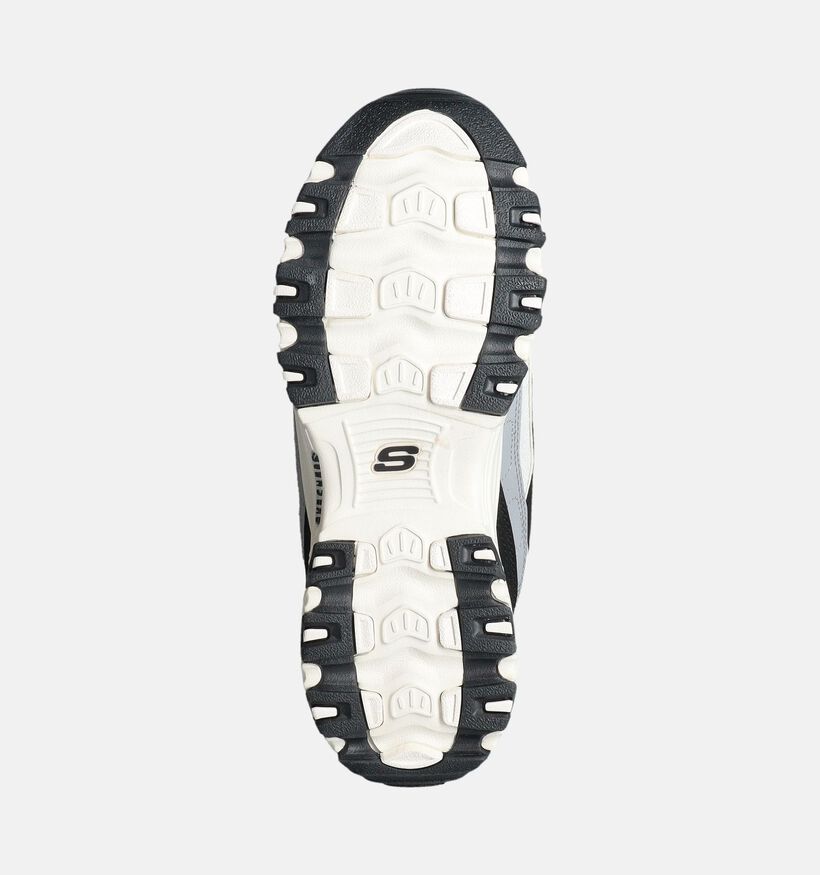 Skechers D'Lites Baskets en Noir/Blanc pour femmes (359723)