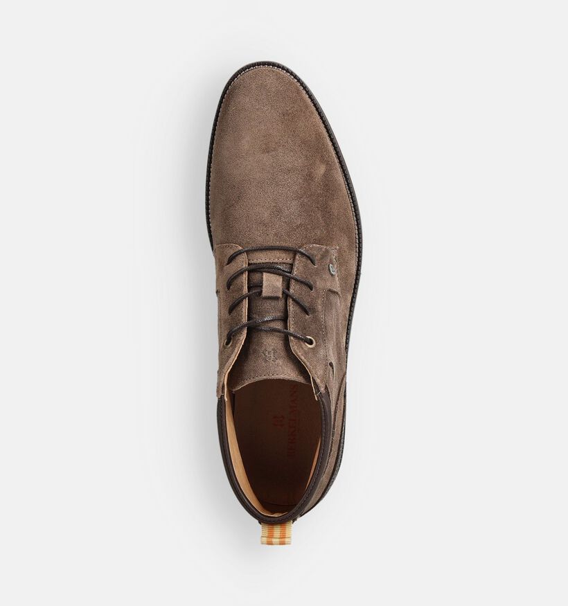 Berkelmans Silesia Chaussures classiques en Taupe pour hommes (363157) - pour semelles orthopédiques