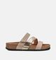 Comfort Plus Lily Donkerbeige Sandalen voor dames (373785)