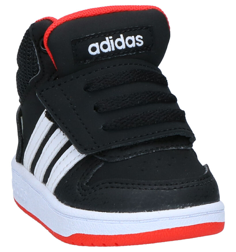 adidas Hoops Sneakers Zwart in kunstleer (262060)