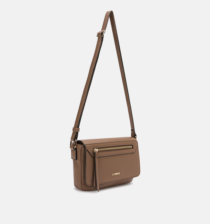 L.Credi Nela Zwarte Crossbody tas voor dames (347570)