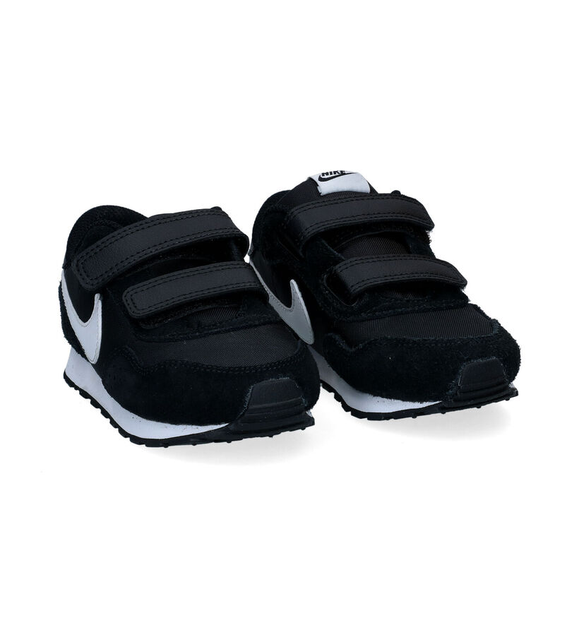 Nike MD Valiant TDV Zwarte Sneakers in nubuck (309134)