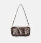 Bulaggi Snake Donkerbruine Crossbodytass voor dames (379652)