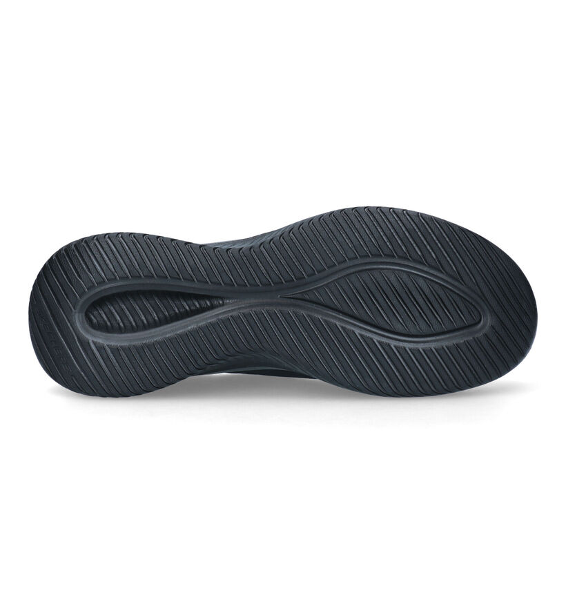 Skechers Ultra Flex 3.0 Righte Away Slip-ins en Noir pour hommes (343944) - pour semelles orthopédiques