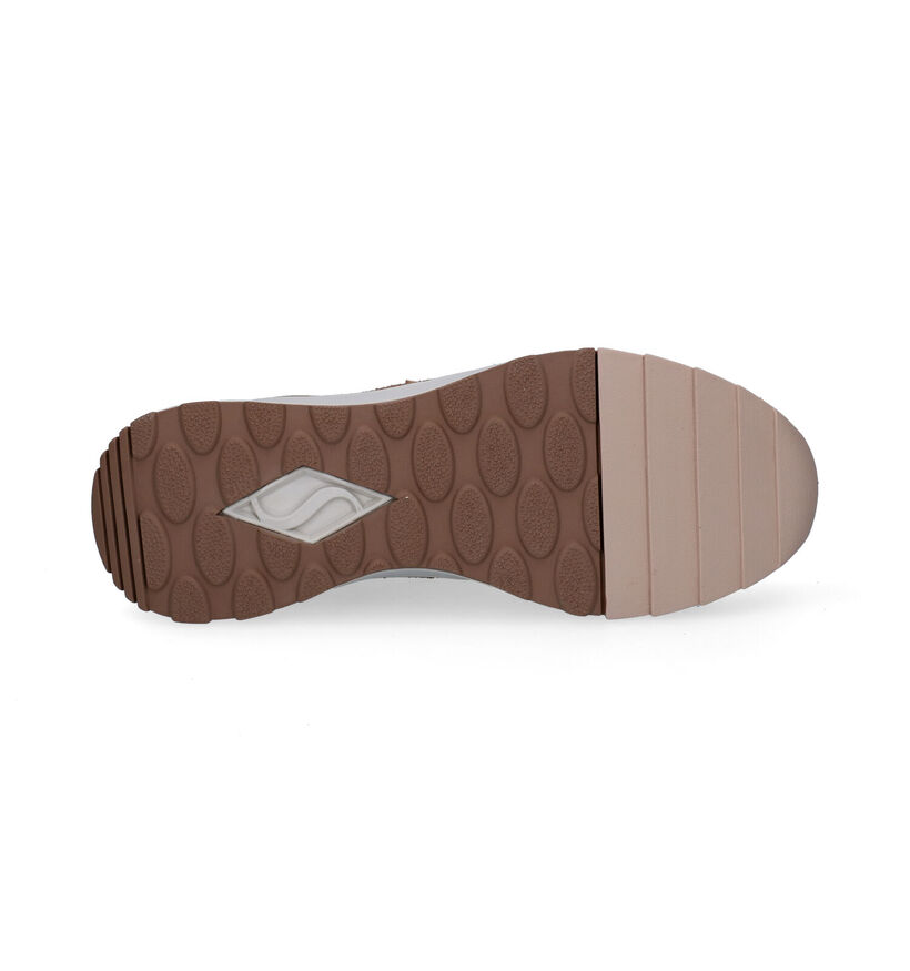 Skechers Sunny Street Baskets en Beige en nubuck (293941)