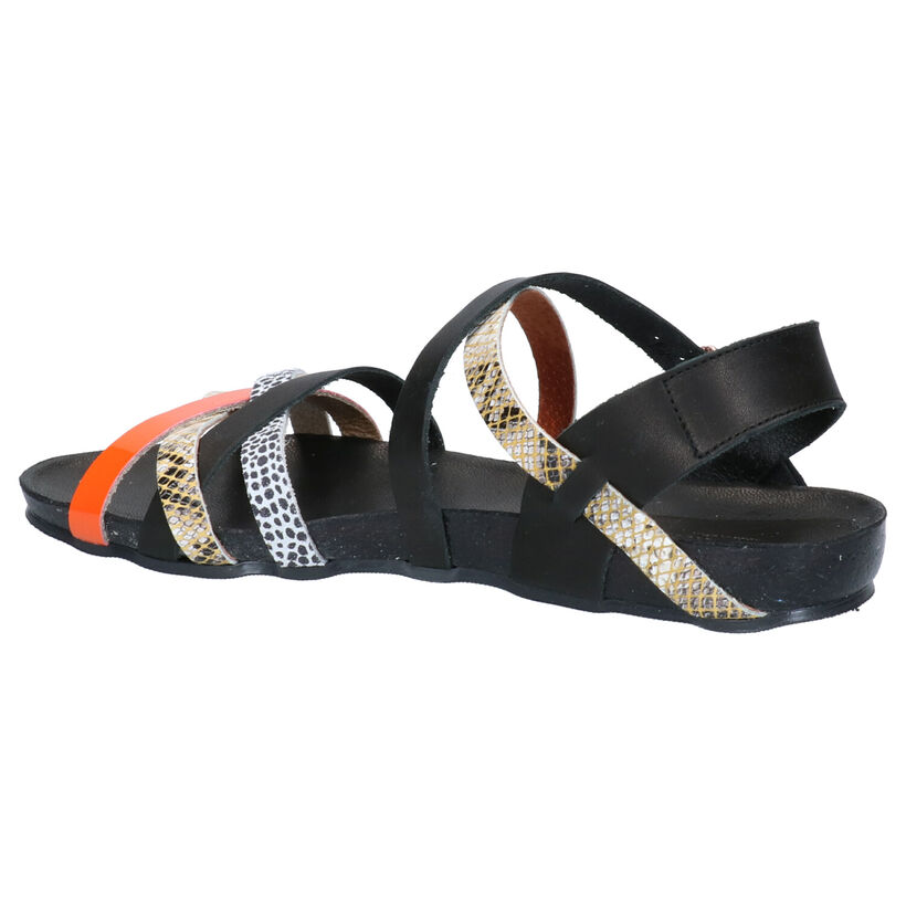 Red Rag Zwarte Sandalen in leer (275495)