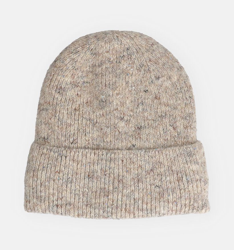 Via Limone Lichtbruine Muts Via Limone Beige Muts voor dames (367420)