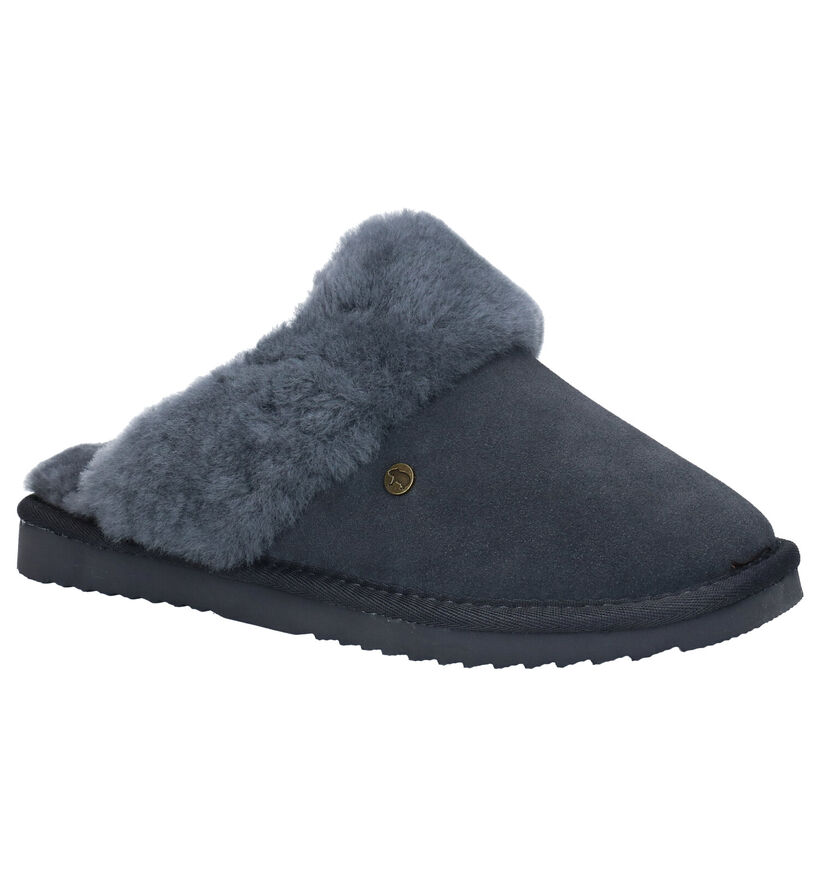 Warmbat Flurry Zwarte Pantoffels voor dames (315165)