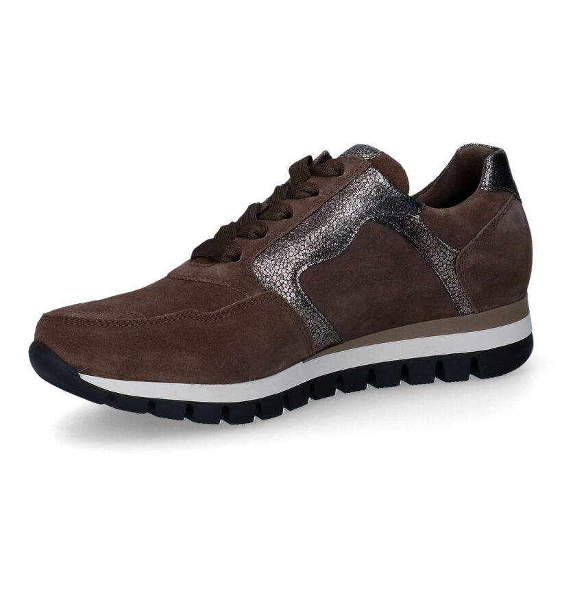 Gabor OptiFit Zwarte Sneakers voor dames (312479) - geschikt voor steunzolen
