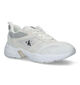 Calvin Klein Retro Tennis Witte Sneakers voor dames (318626) - geschikt voor steunzolen