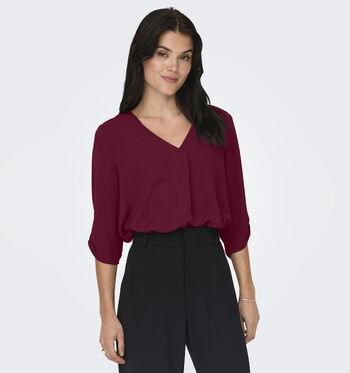 Blouse bordeaux