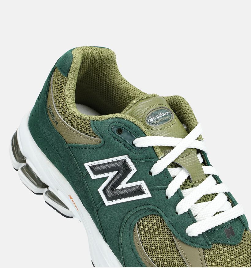 New Balance 2002R Groene Sneakers voor jongens, meisjes (375260)
