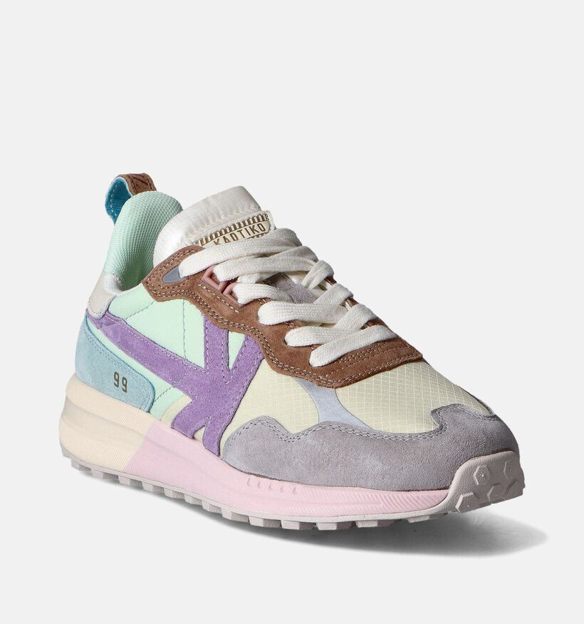 Kaotiko Detroit Baskets casual en Gris pour femmes (351968) - pour semelles orthopédiques