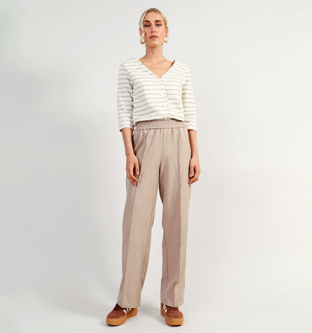 Vila Broeken Beige