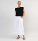 JDY Mio Witte Midi Rok voor dames (359071)