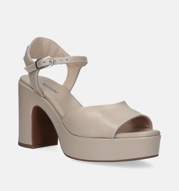 NeroGiardini Sandalen Wit/Beige