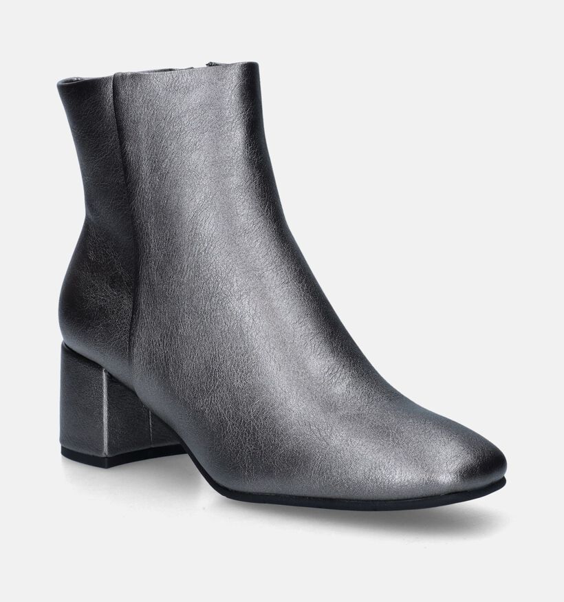 Marco Tozzi Bottines à talons en Argent pour femmes (344589)
