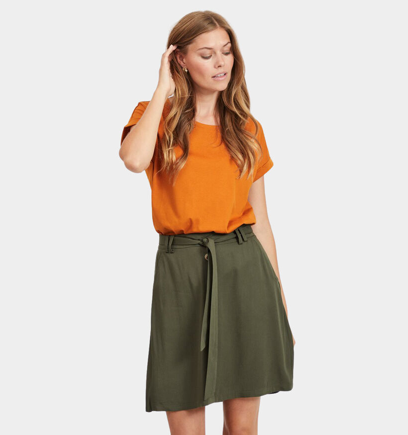 Vila T-shirt en Orange (284883)