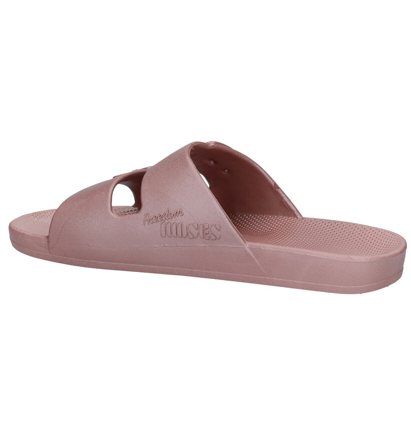 Freedom Moses Roze Slippers in kunststof (288375)