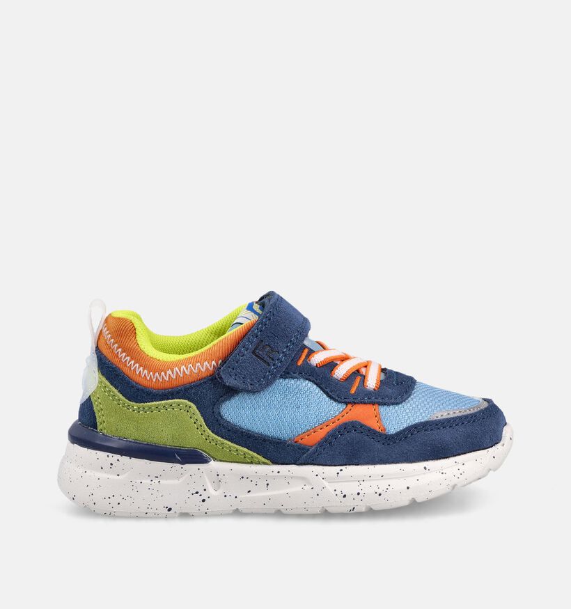 FR by Romagnoli Baskets basses en Bleu pour gar&ccedil;ons (378589) - pour semelles orthop&eacute;diques