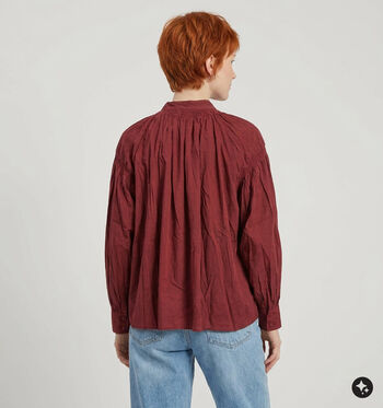 Orfeo Blouses Beige/Rose/Bordeaux