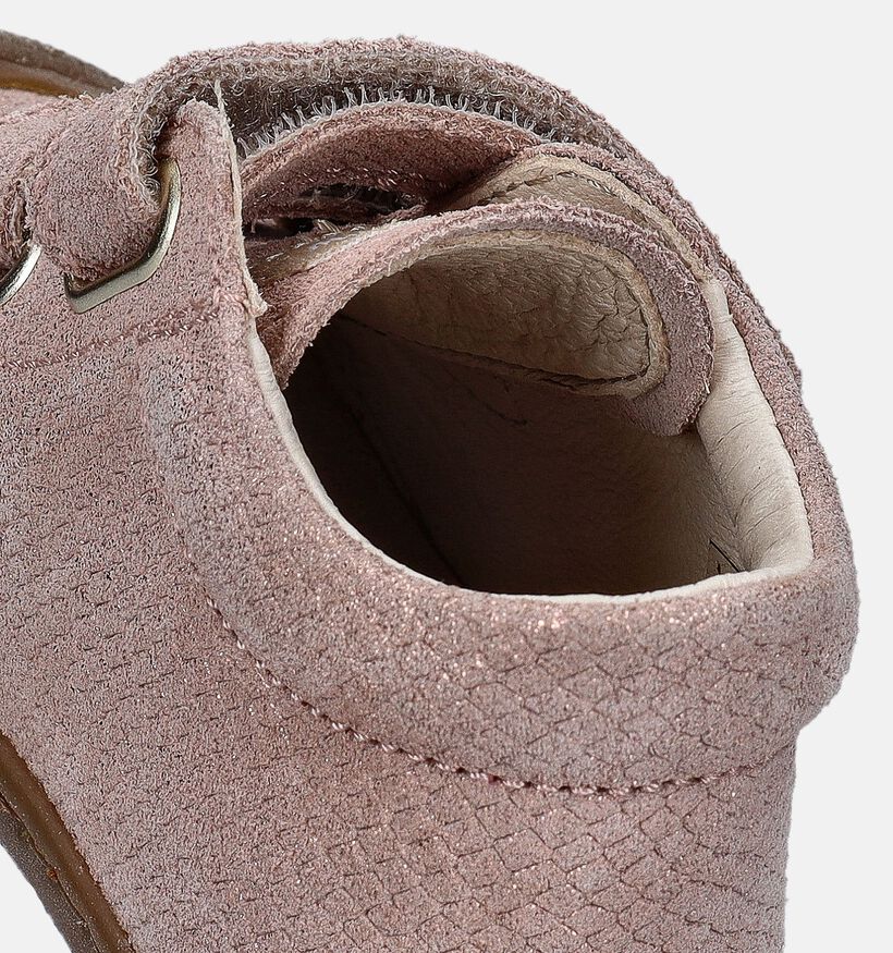 Naturino Cocoon VL Lizard Chaussures pour bébé en Rose pour filles (359358) - pour semelles orthopédiques