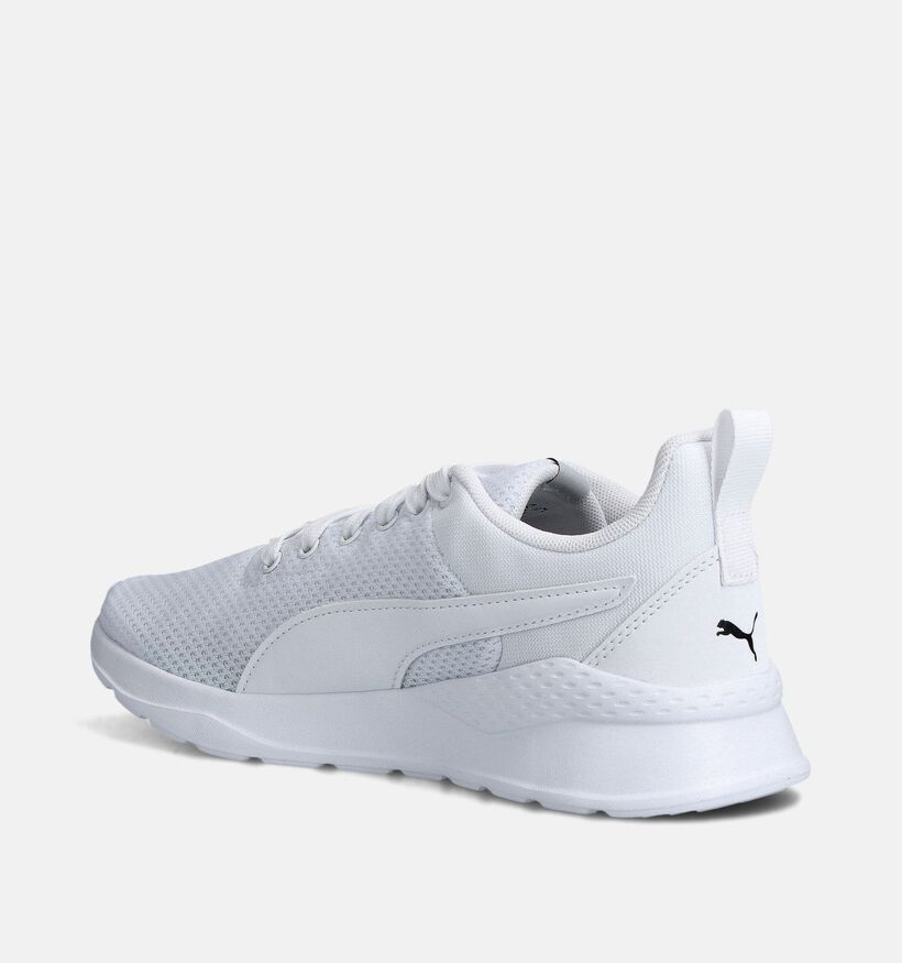 Puma Anzarun Lite Witte Sneakers voor jongens, meisjes (359181) - geschikt voor steunzolen