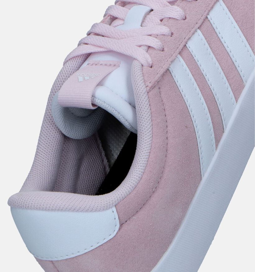 adidas VL Court 3.0 Baskets en Rose pour femmes (341460)