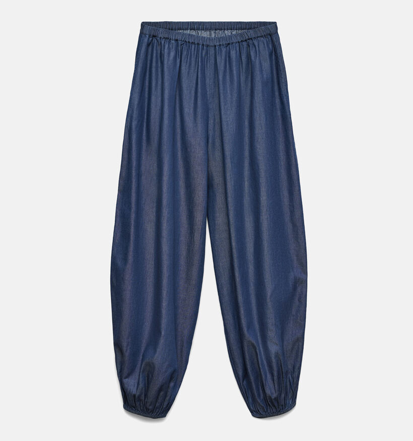 Vero Moda Zitta Balloon Pantalon en Bleu fonc&eacute; pour femmes (374972)