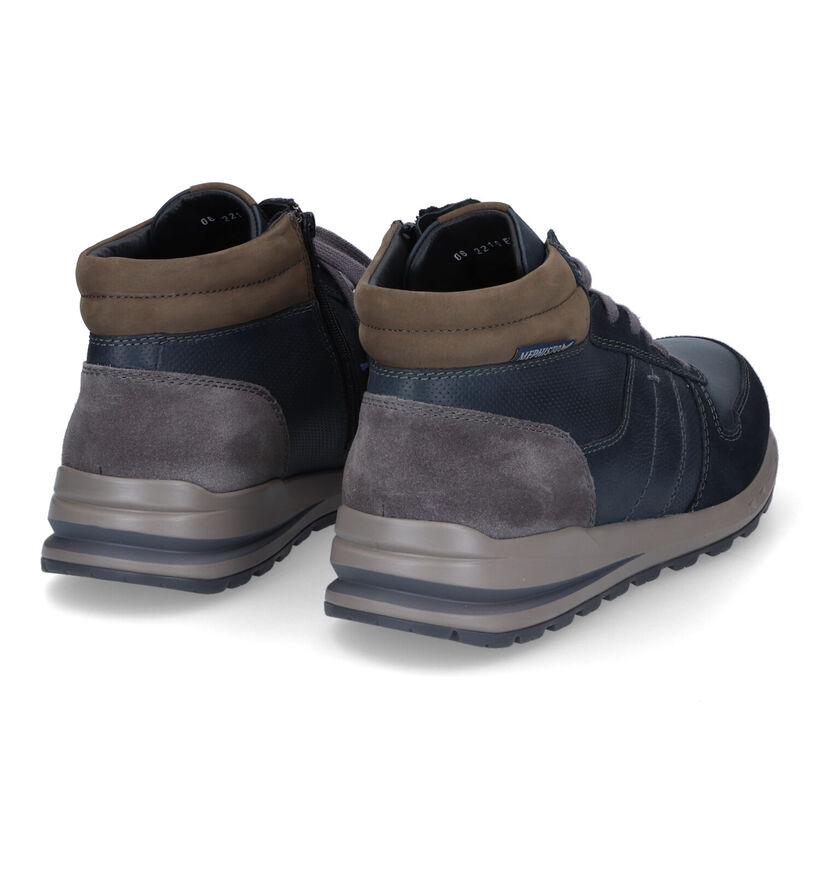 Mephisto Boran Bottines en Brun pour hommes (332462) - pour semelles orthopédiques