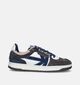 Kaotiko Boston Piping Suede Blauwe Veterschoenen voor heren (346093) - geschikt voor steunzolen