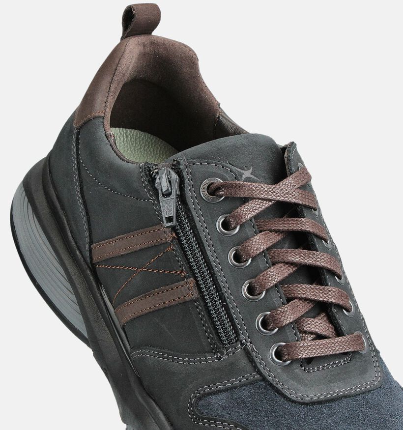 Xsensible SWX3 Chaussures plates en Bleu pour hommes (363766) - pour semelles orthopédiques