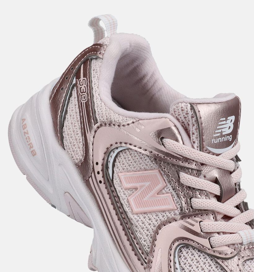 New Balance 530 Rose Gold Sneakers voor meisjes (375201) - geschikt voor steunzolen