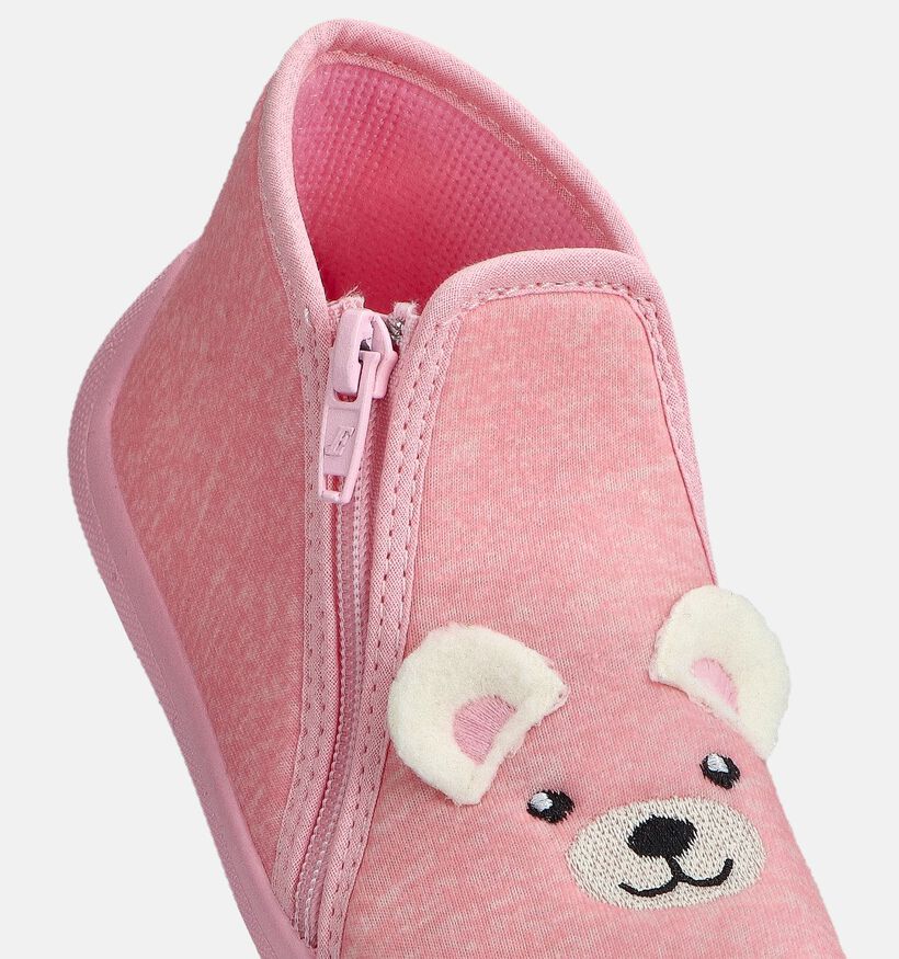 Milo & Mila Bear Roze Pantoffels voor meisjes (374937) - geschikt voor steunzolen