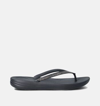 FitFlop Nu-pieds Noir/Blanc/Beige/Rouge