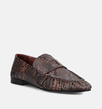 March23 Lage schoenen Bruin