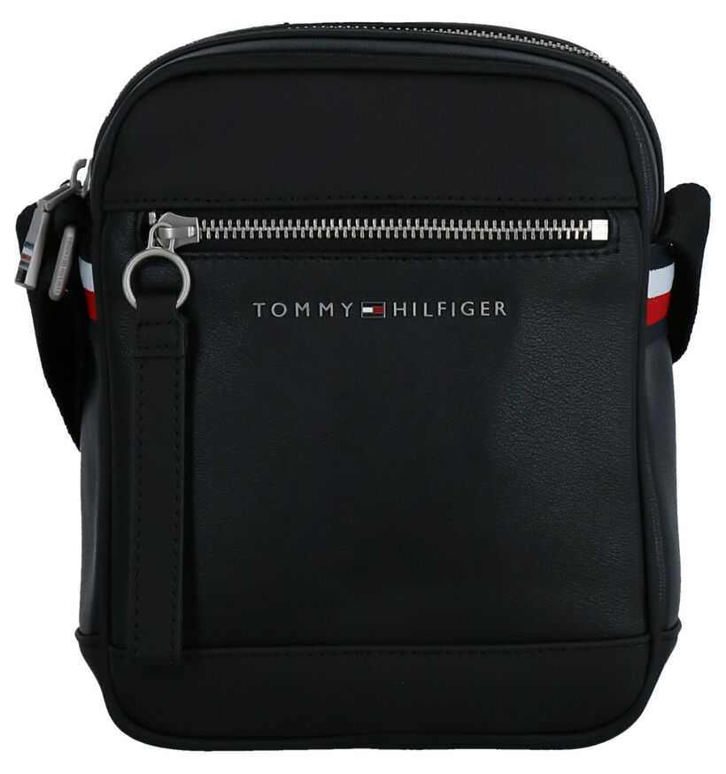 Tommy Hilfiger Reporter Zwarte Crossbody Tas in kunstleer (285870)