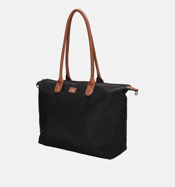 Charm London Cabas Noir/Marron/Vert