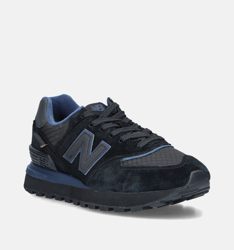 New Balance U 574 Zwarte Sneakers voor jongens, heren (343075) - geschikt voor steunzolen