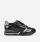Mephisto Tiziana Zwarte Veterschoenen voor dames (362721) - geschikt voor steunzolen
