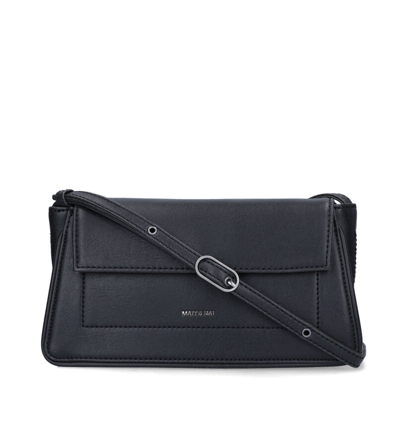 Matt & Nat Tal Zwarte Crossbody Tas in kunstleer (327638)