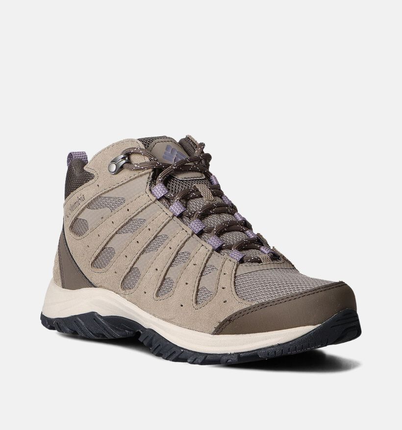 Columbia Remond III Mid Waterproof Beige Wandelschoenen voor dames (356114) - geschikt voor steunzolen