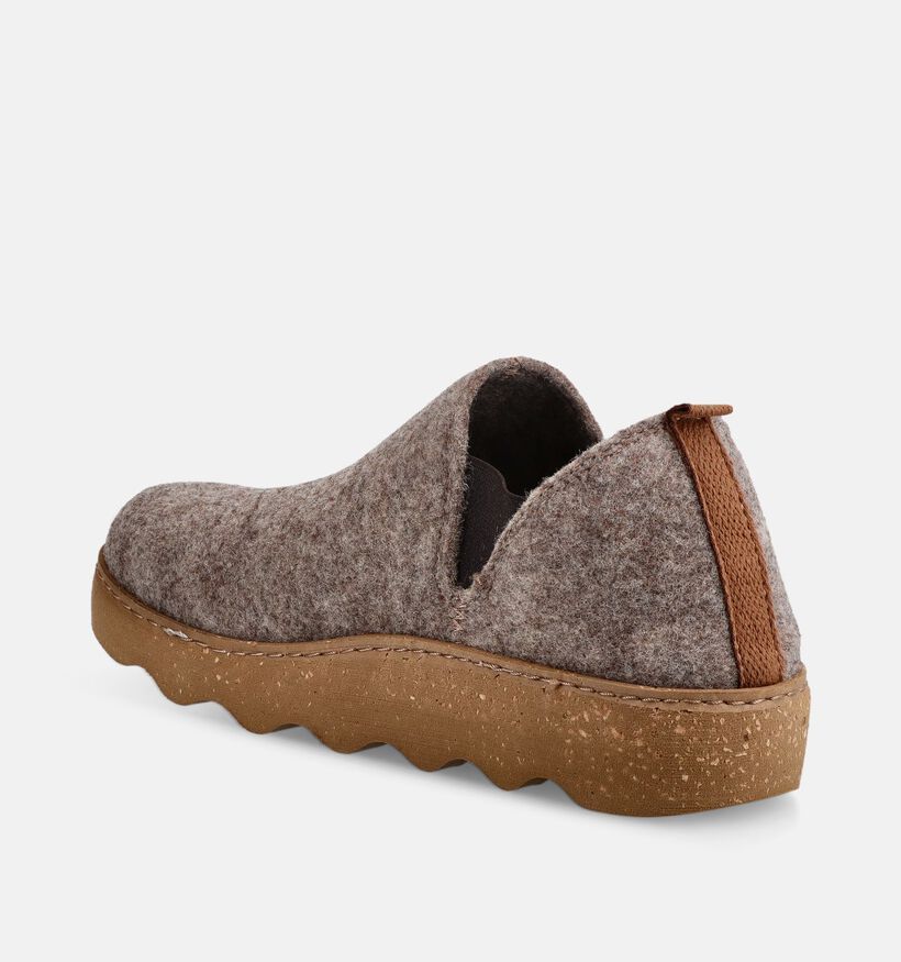 Rohde Foggia Taupe Gesloten Pantoffels voor dames (379803) - geschikt voor steunzolen