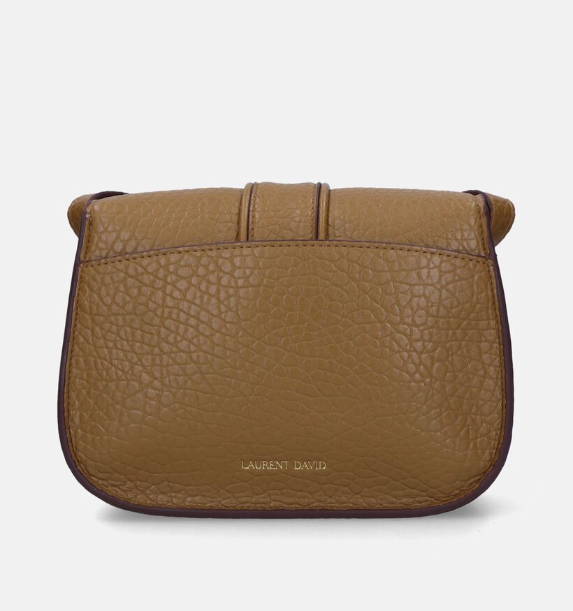Laurent David Elephant Kaki Crossbody Tas voor dames (333198)