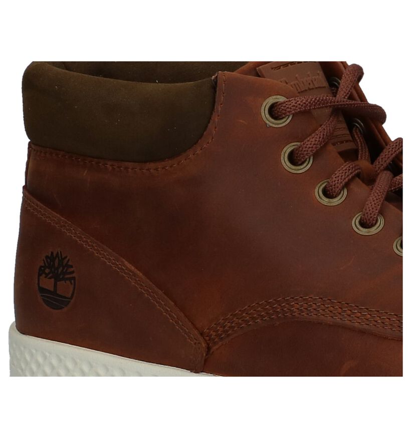 Timberland Cityroam Cupsole Cognac Hoge Schoenen in leer (253694)