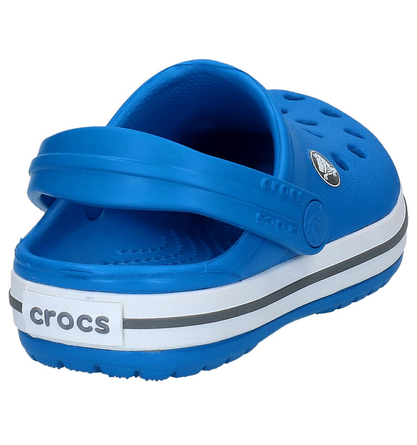 Crocs Crocband Nu-pieds en Bleu pour filles, garçons (324203)